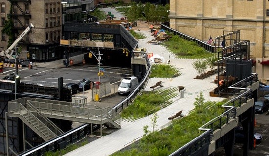 парк High-Line в Нью-Йорке